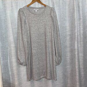 Nine West Grey Fox Dress Size Large